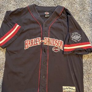 Harley-Davidson Black and Orange Label